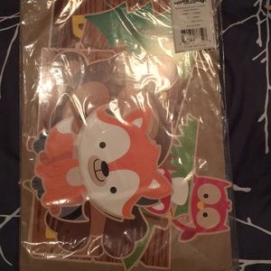Woodland Creatures Party Cutouts